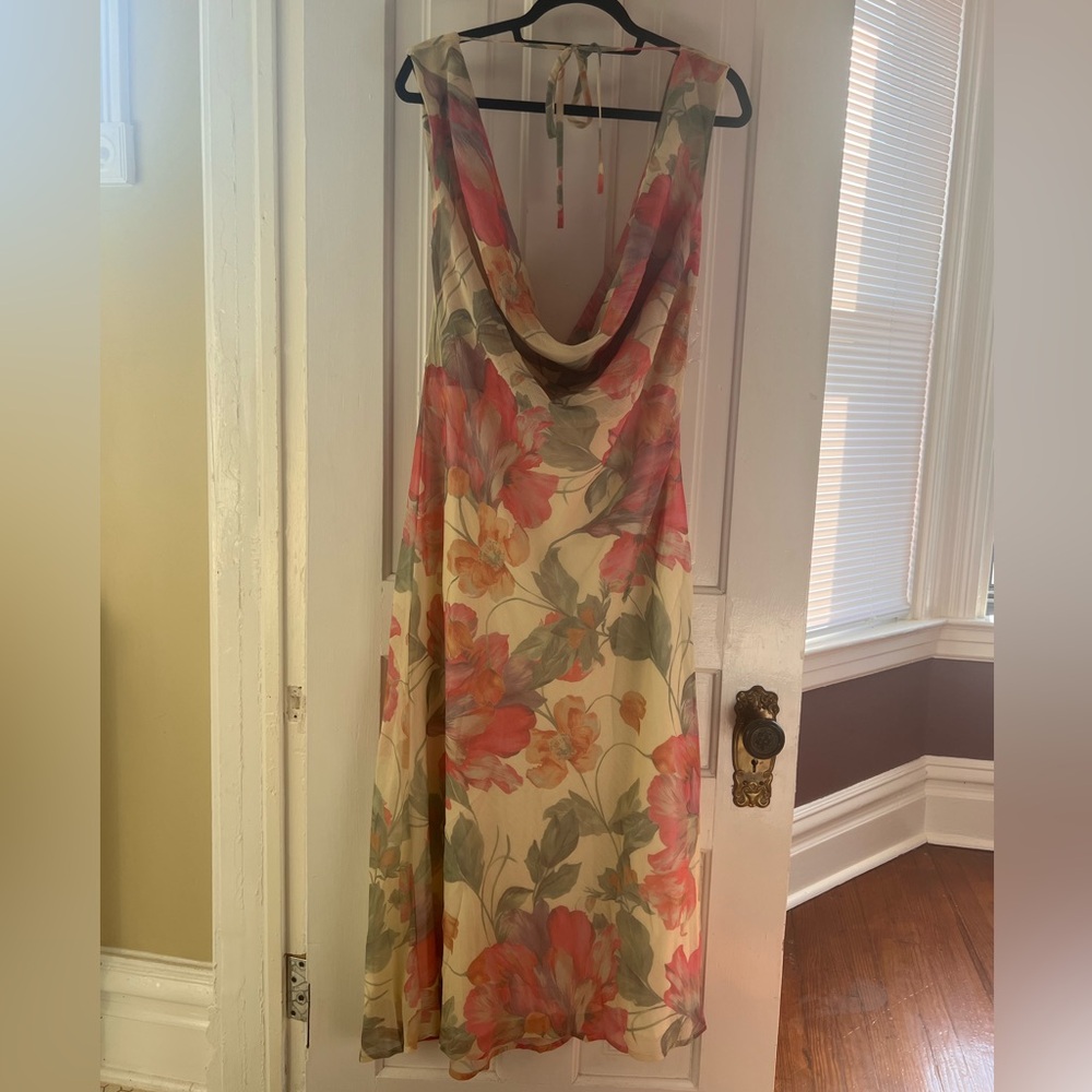 NWT Peppermayo - Role Model Maxi Dress - Yellow Peony - FREE SHIPPING